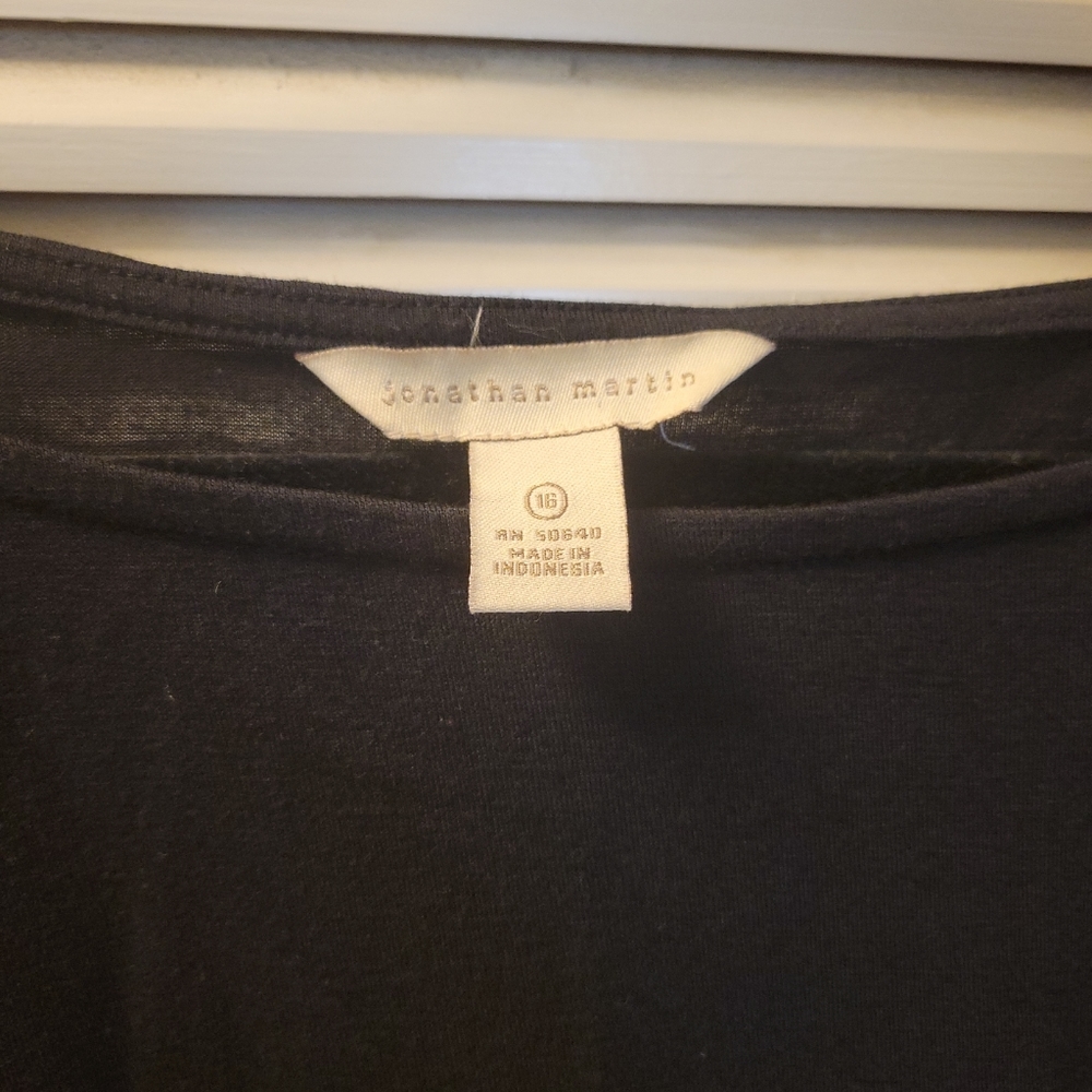 Jonathan Martin Black Dress